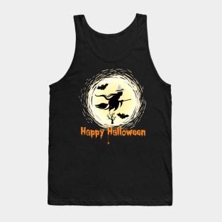 trump happy halloween Tank Top